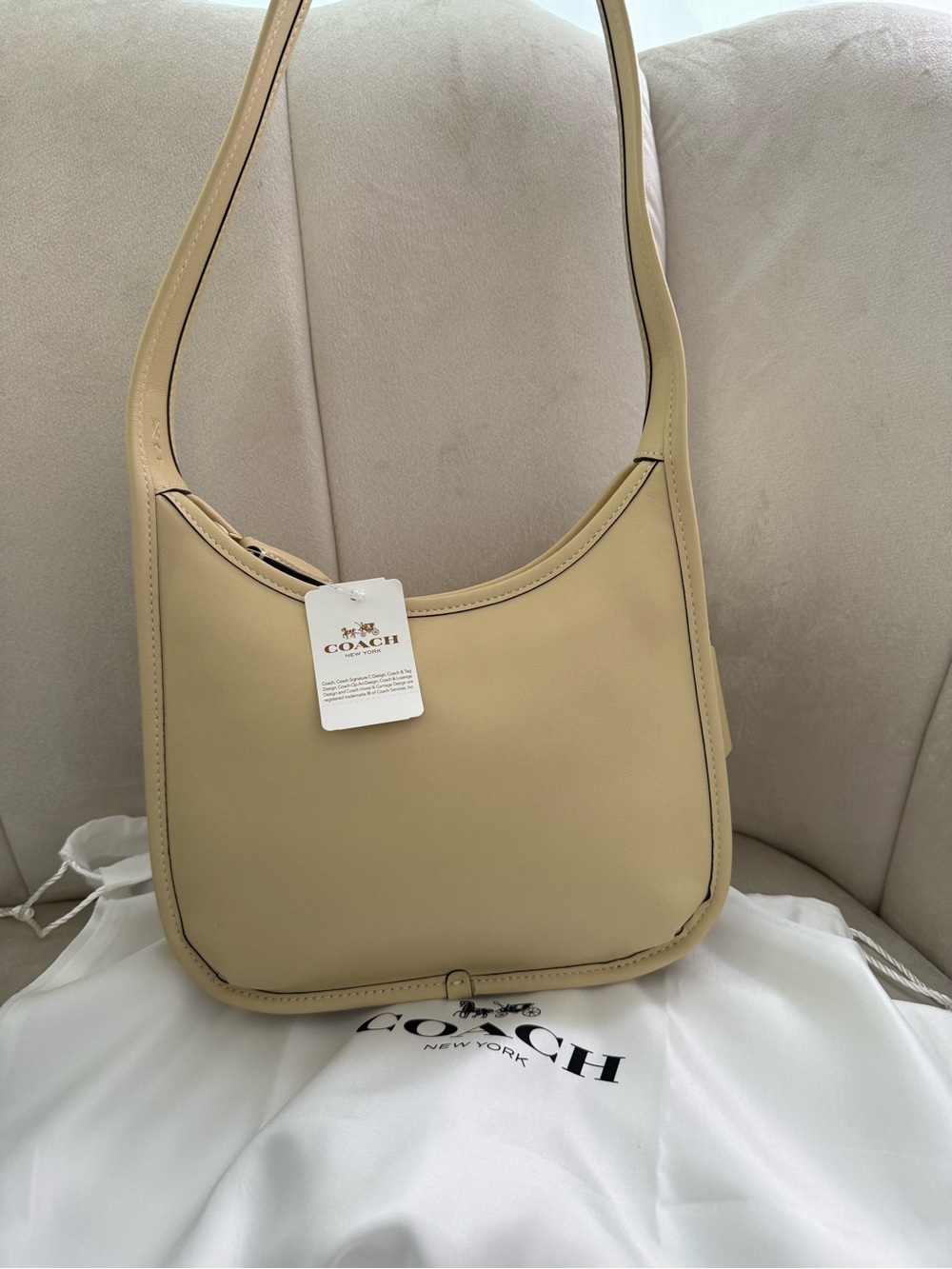 Coach curve zip moonlight